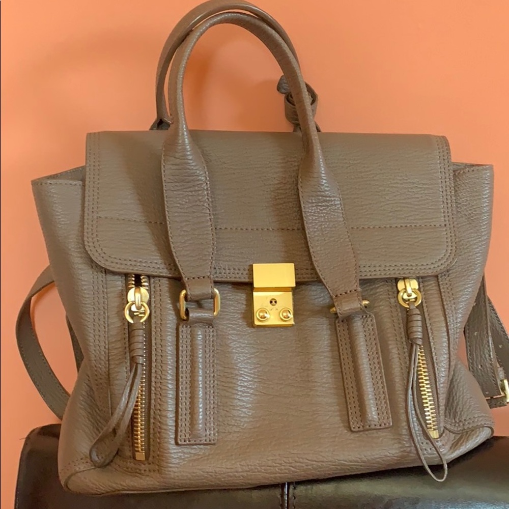 3.1 Phillip Lim Pashli Medium Satchel in Taupe